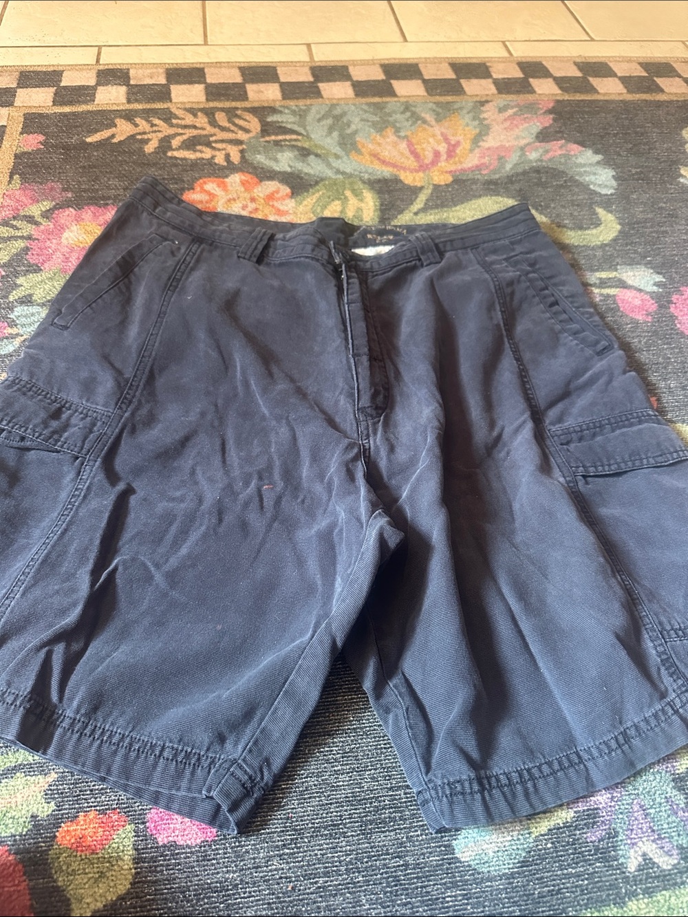 Tommy Bahama Dark Blue Cargo Shorts